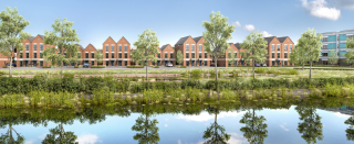 CGI of the planned development