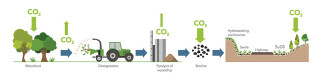 The biochar process, as trialled on the A417 Missing Link The biochar process, as trialled on the A417 Missing Link