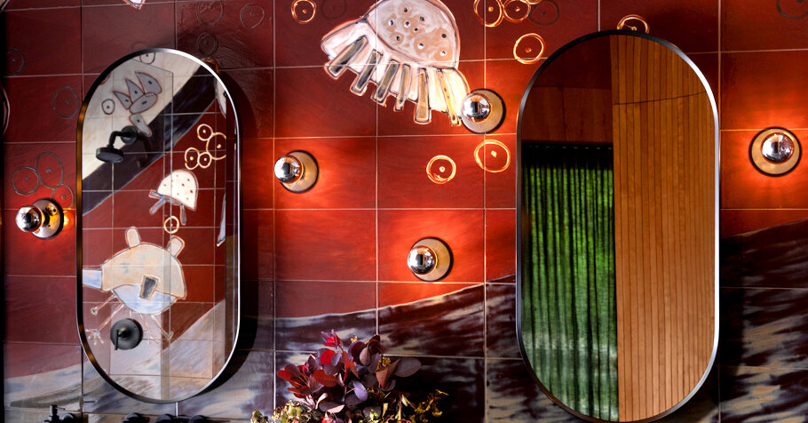 Child’s Bathroom Tile Murals Steal the Show in Hudson Valley Home’s  Design