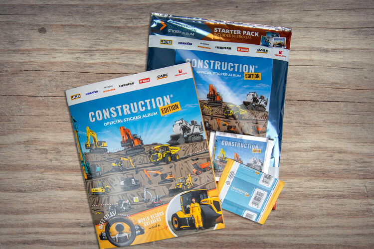 Introducing the Construction Edition Official Sticker Album