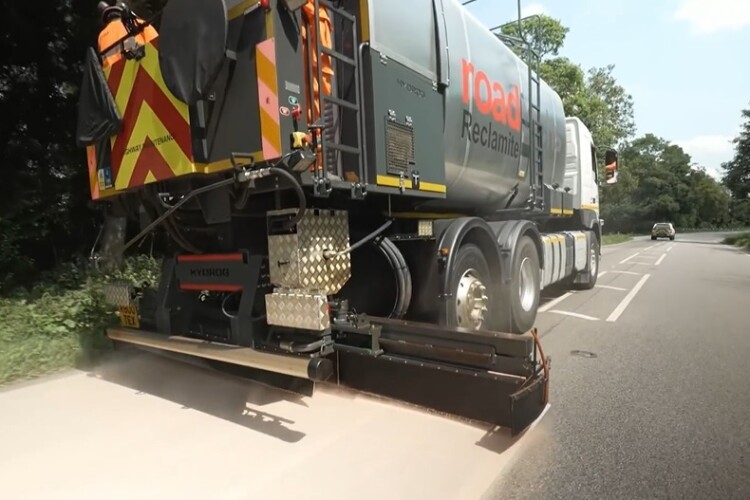 Roadtechs claims UK asphalt record