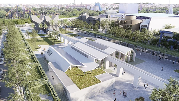 The CartujaQanat project in Seville, Spain uses a modern adaptation of Ancient Persian water tech-niques to create an urban oasis in one of the hottest cities of Europe.