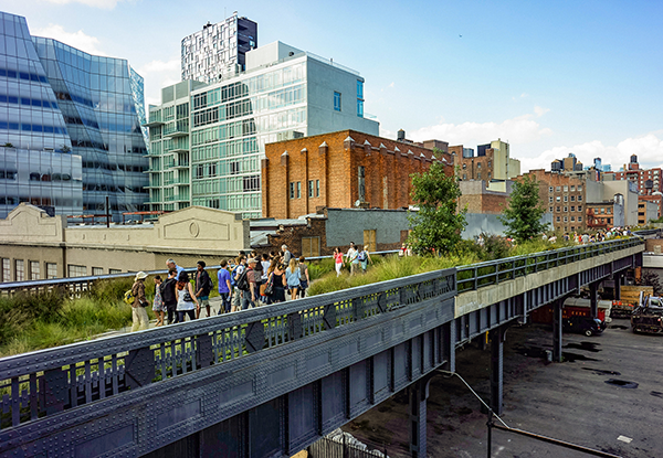 New York City&rsquo;s elevated High Line Park as had a measurable cooling effect on neighboring streets and properties.