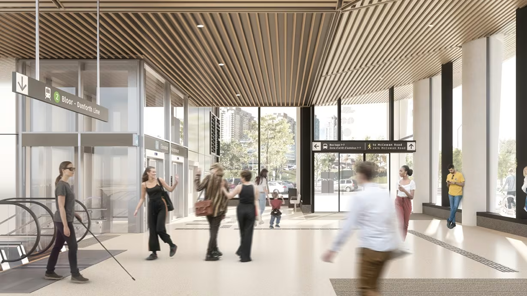 Construction begins for Scarborough Centre subway station