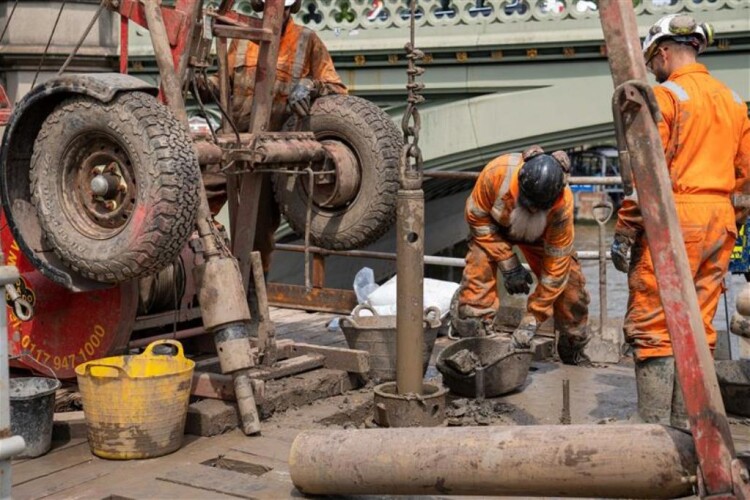 Drilling unlocks data for Palace of Westminster restoration