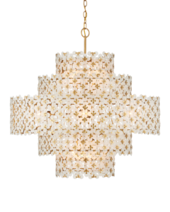 Glass artistry shines in Currey & Company lighting intros