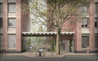 CGI of the Hackney Wick PBSA