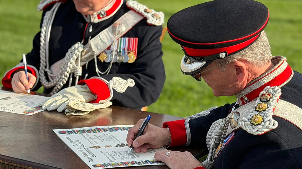 LIUNA’s Mancinelli named Honorary Colonel of Governor General Horseguards