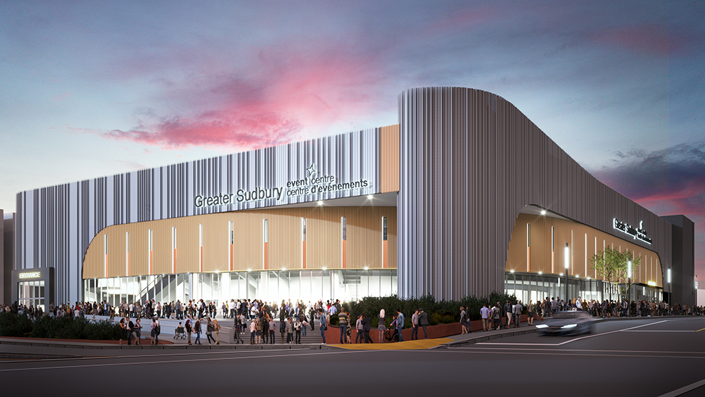 Renderings unveiled for new 0M Sudbury event centre