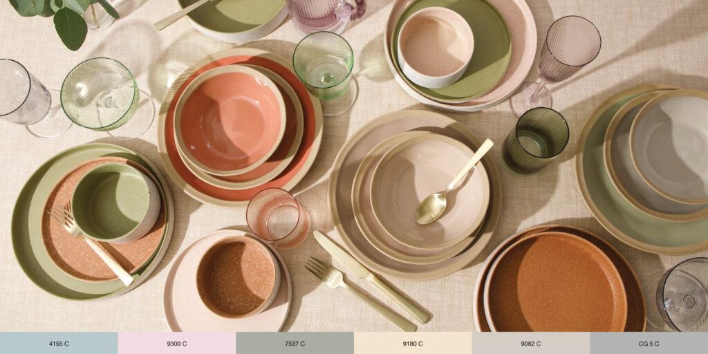 Tabletop trends shift toward color and maximalism