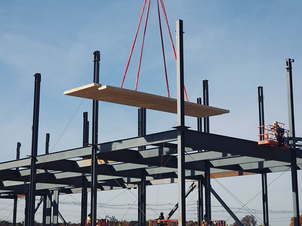 Microsoft newest data centres will be built as MTC and steel hybrids.