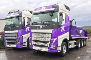 Jet is expanding its fleet with five new Volvo Tridem trucks 