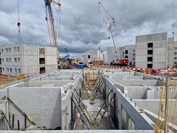 The six houseblocks of HMP Millsike were completed in only 45 weeks.