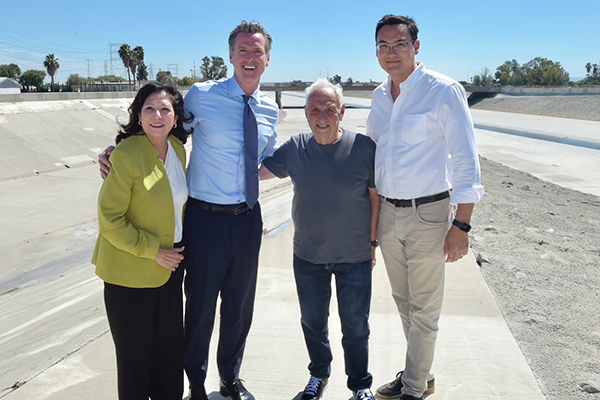 California Gov. Gavin Newsom was among many politicians and dignitaries who expressed their condolences. He called him a &ldquo;true architectural genius.&rdquo;