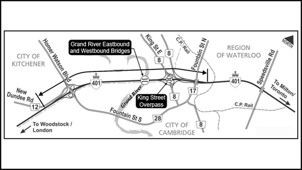 Construction of Grand River bridges complete