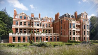 CGI of Branch Hill House, after conversion to No1 Hampstead 