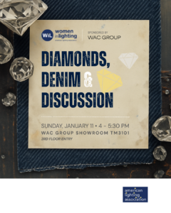Women in Lighting Jan 2026 event poster