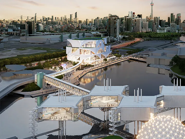 .04B contract awarded for new Ontario Science Centre as final design unveiled