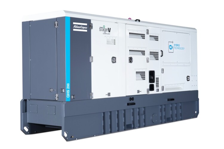 Atlas Copco launches hybrid generators