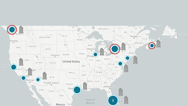 A company of Guelph, Ont.-based RWDI, ClimateFirst applies software solutions to identify, quantify and manage physical climate risk. It down-scaled global climate models for the 12-city case study and then identified climate hazards at each of the sites.