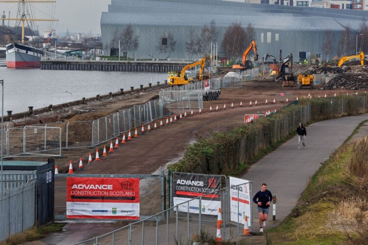 Infrastructure works start at Yorkhill Quay Infrastructure works start at Yorkhill Quay