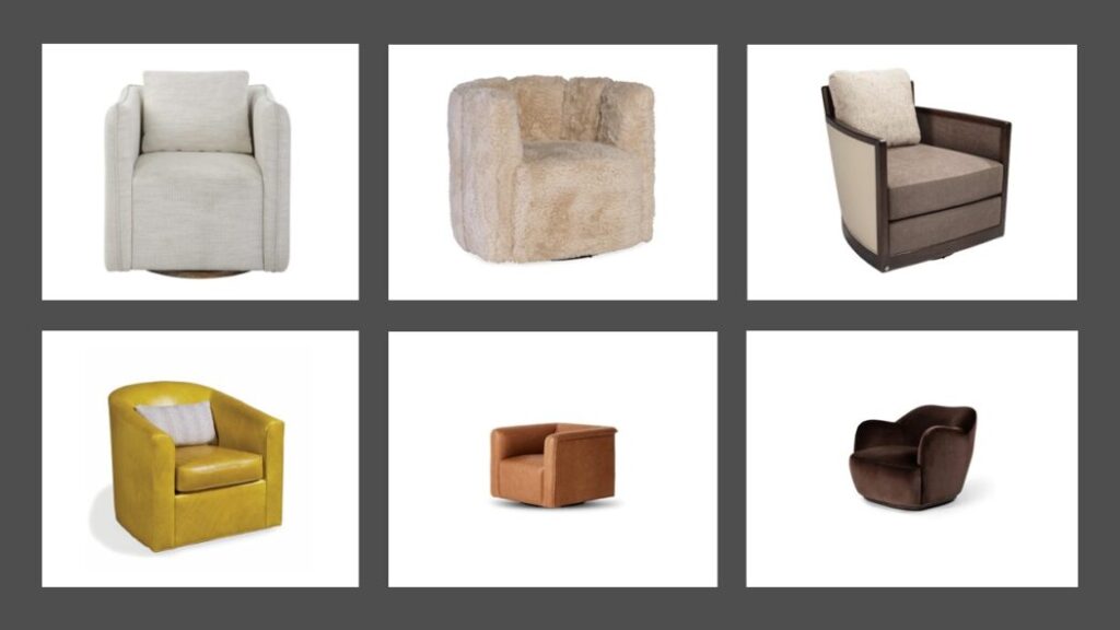 Send us your swivel chair info for Accent On! Send us your swivel chair info for Accent On!