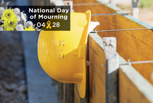 An important reminder: Day of Mourning to honour those lost while recommitting to safety
