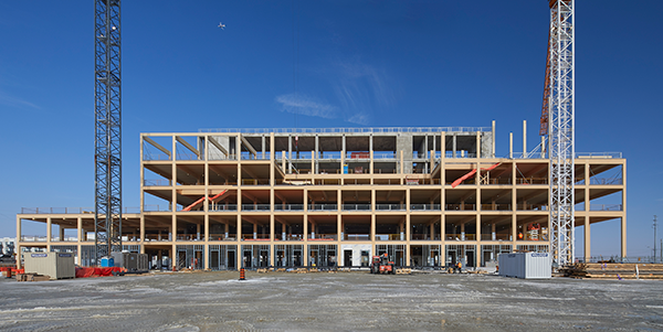 To meet net-zero requirements, the building will have a high-performance envelope, solar PV, heat pumps and EV charging stations. As Eastern celebrated its 75th anniversary, it notes its focus on sustainability.