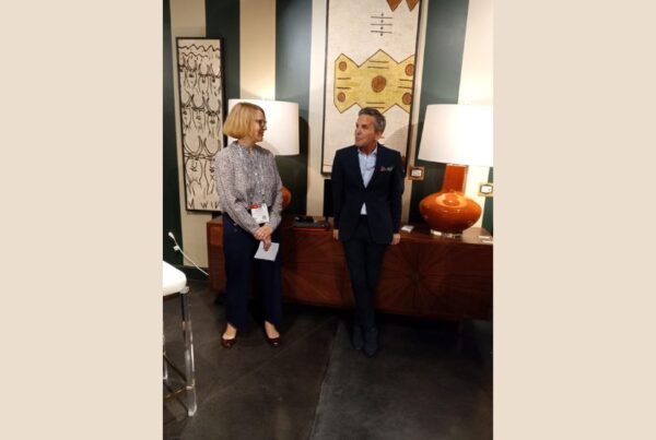 Harp & Finial spotlights oversized, embellished art