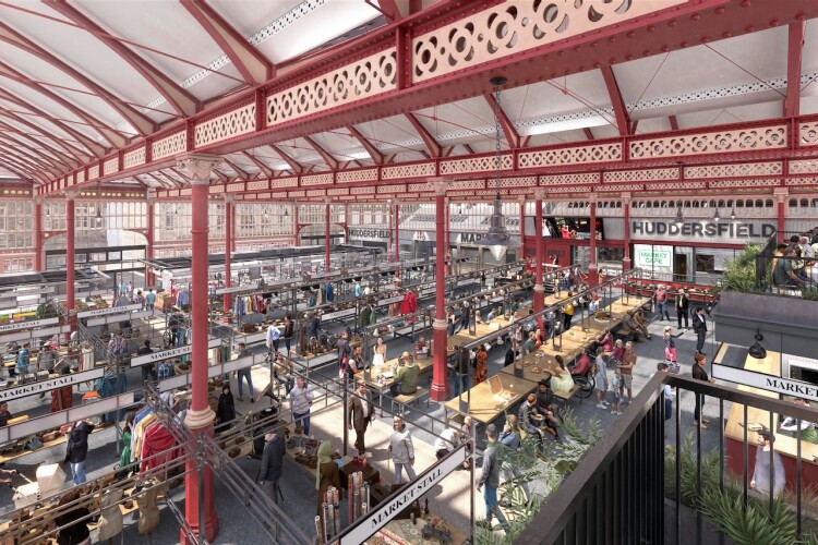 Huddersfield Market plans approved