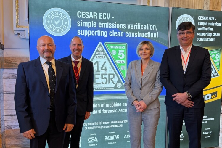 JCB and CESAR add emissions checking