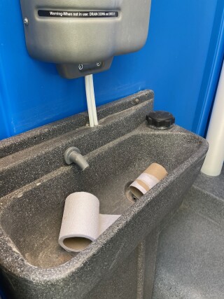 Water supply was inadequate