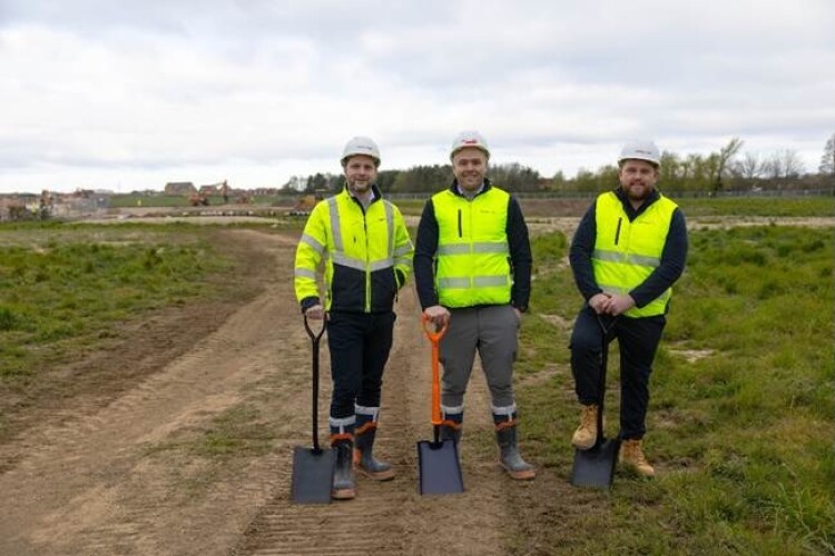 Redrow South East breaks ground in Sittingbourne