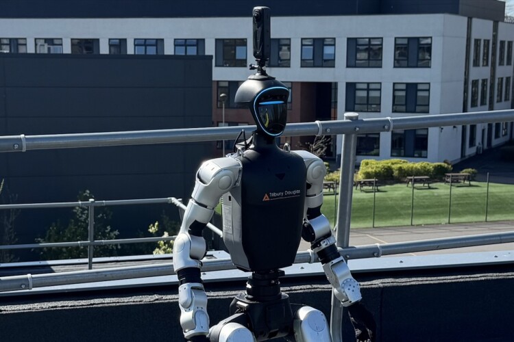 Tilbury Douglas robot walks, collects data