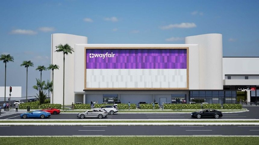 Wayfair sets 1st Florida store for Fort Lauderdale, opening in 2027