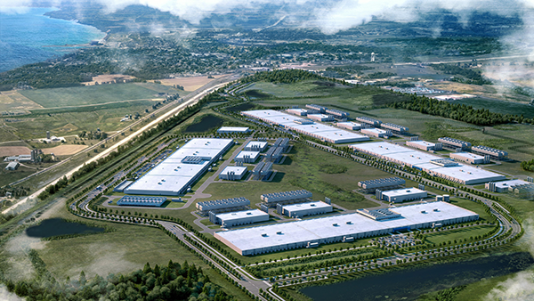 Phase one alone of this campus comprises roughly 2.5 million square feet spread across four single storey data centre buildings, along with a 50,000 square foot warehouse and dedicated visitor centre.