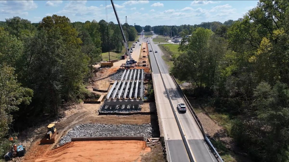 ALDOT Reaches Key Milestones On Big Creek Bridge