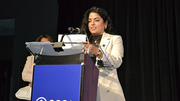 Nicole El-Sayah of EllisDon was the recipient of the Community Involvement Award.