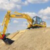 Komatsu UK starts building new excavator Komatsu UK starts building new excavator