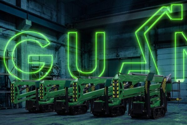 Leguan launches electric spider lifts Leguan launches electric spider lifts
