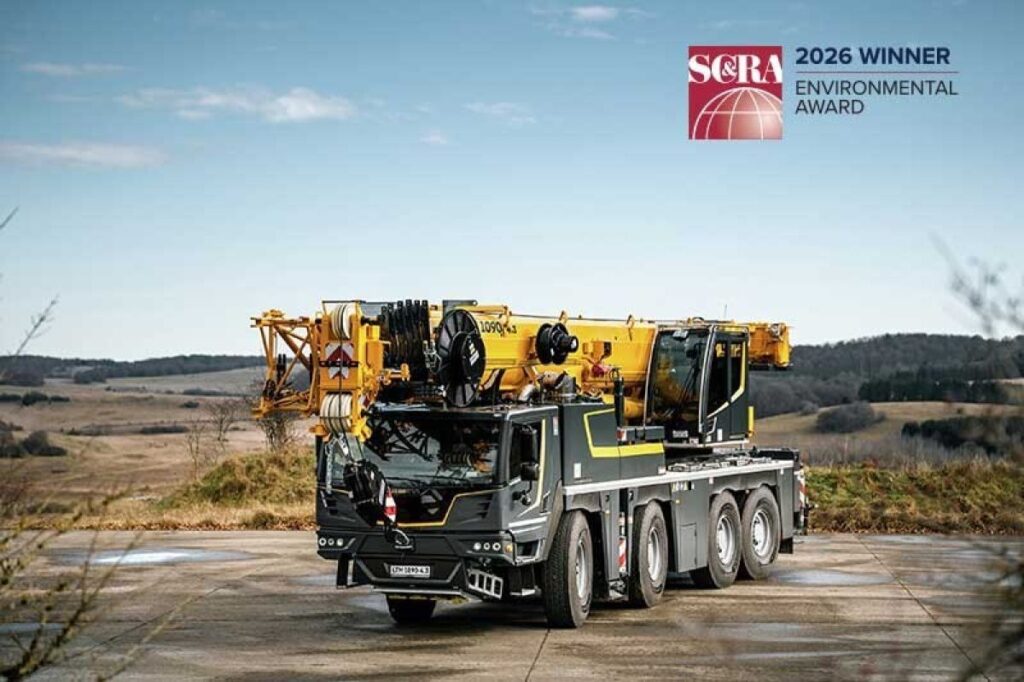 Liebherr USA Co. Mobile, Crawler Cranes Receives Environmental Award From SC&RA