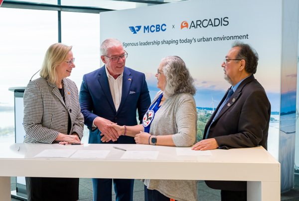 Mississaugas of the Credit Business Corporation, Arcadis form partnership
