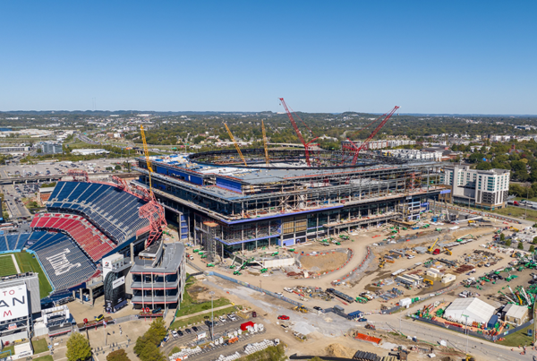 NFL taking 2030 Super Bowl to Nashville and Titans&rsquo; new enclosed stadium