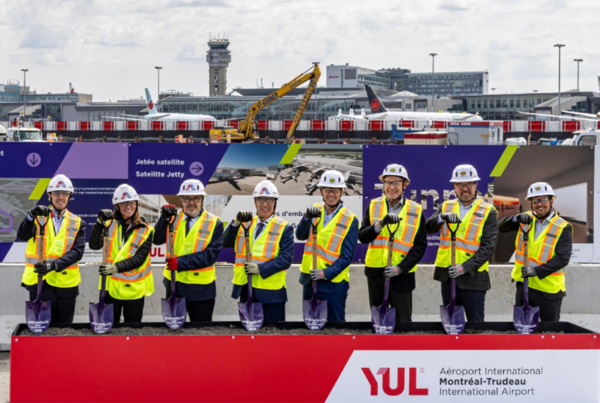 PCL, ADM Aéroports de Montréal break ground on satellite jetty project PCL, ADM Aéroports de Montréal break ground on satellite jetty project