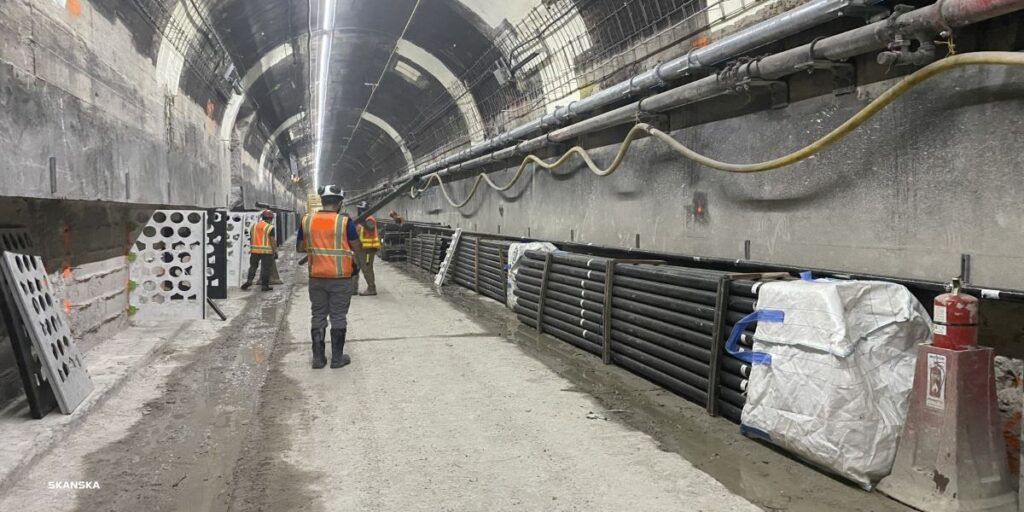Skanska Revives Sandy-Damaged Tunnels Skanska Revives Sandy-Damaged Tunnels