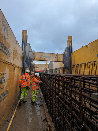 NTS supplied slide rail systems to Balfour Beatty for work on the A63 improvement scheme NTS supplied slide rail systems to Balfour Beatty for work on the A63 improvement scheme