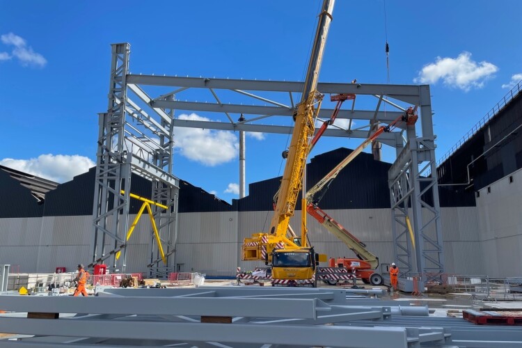Steelwork rises at Sheffield Forgemasters