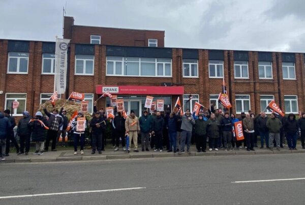 Strike starts at Crane BS&U