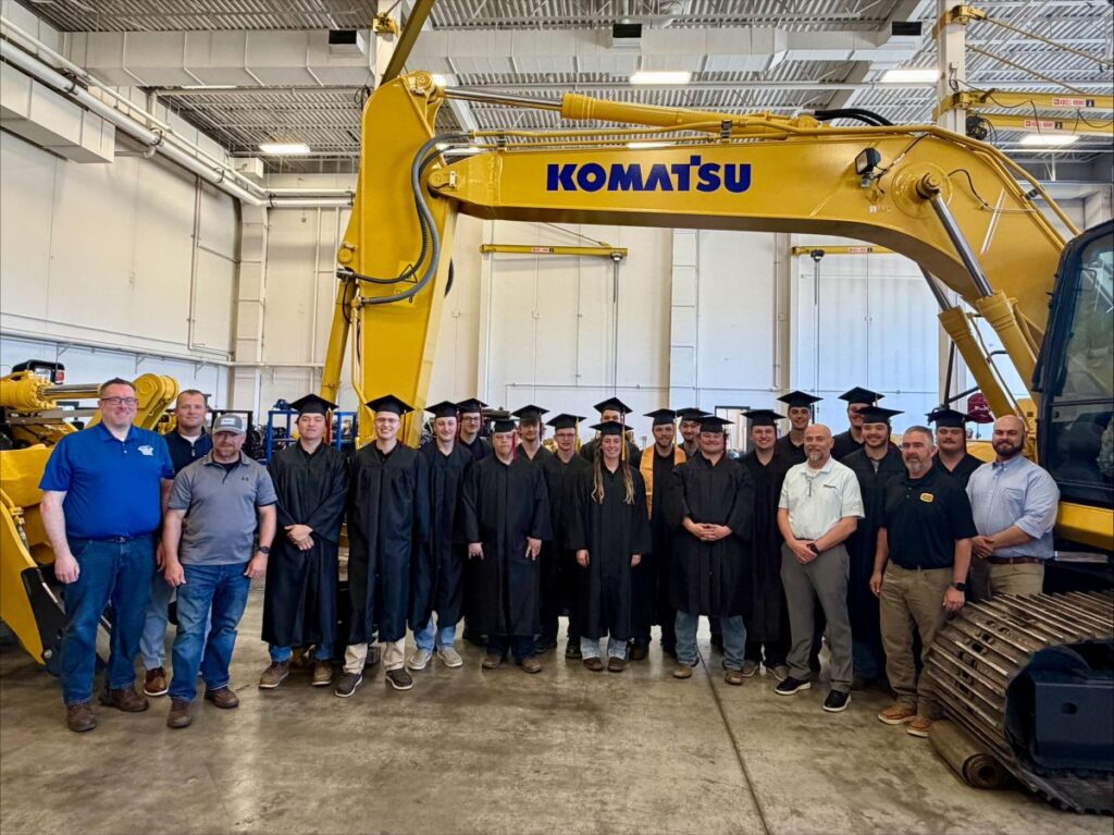 Students in Komatsu-Supported Tech Program Graduate