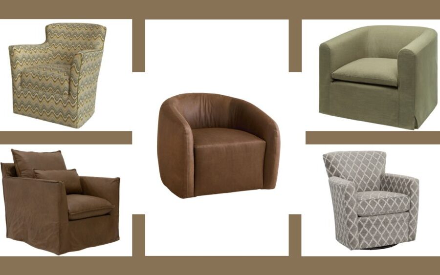 Sweet swivel chairs under ,600 | Accent On